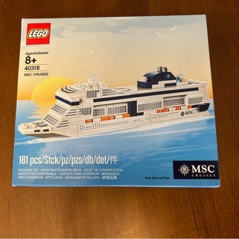 LEGO - RARE - Brand New Promotional MSC Cruises Set